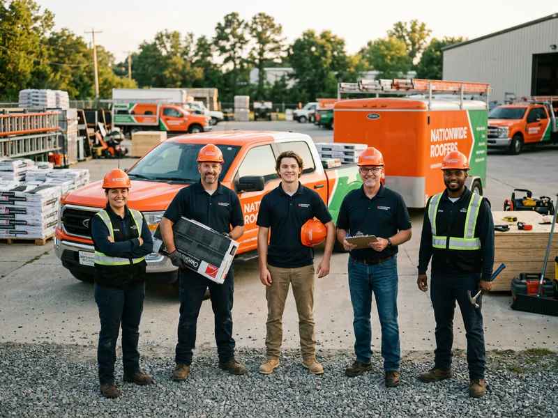 Natiowide Roofers - roof installation in Silver Spring near me